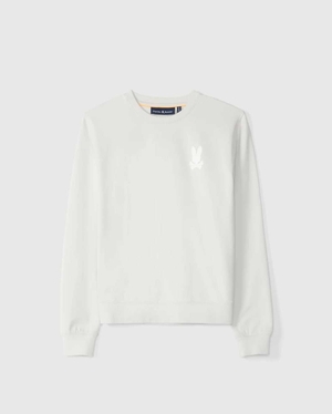 Polos Psycho Bunny Houston French Terry Crewneck Pearl Enfant | VZO-14999170